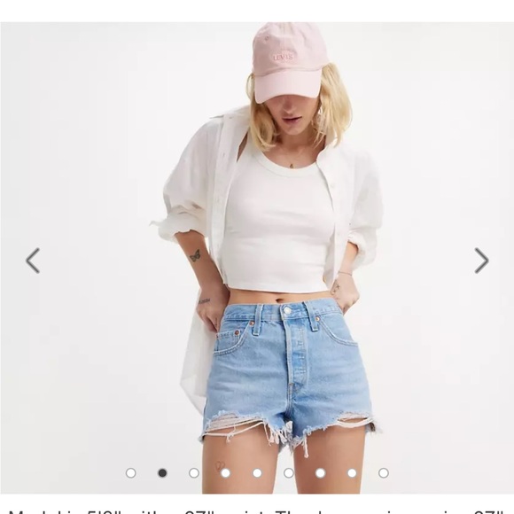 Levi’s 501 Shorts - Picture 3 of 5